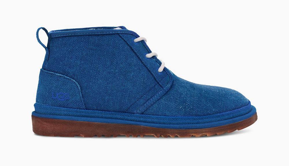 Ugg Chukka Boots Canada - Ugg Men's Neumel Natural Indigo